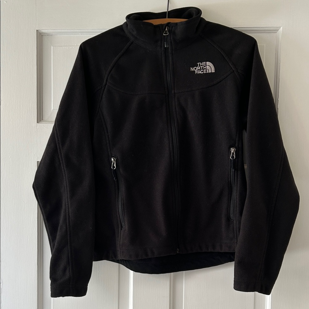Women’s Small The North Face Classic Black Zip-Up Fleece Jacket